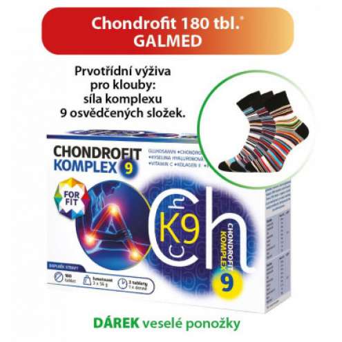 Chondrofit Komplex 9 180 таблеток + носки